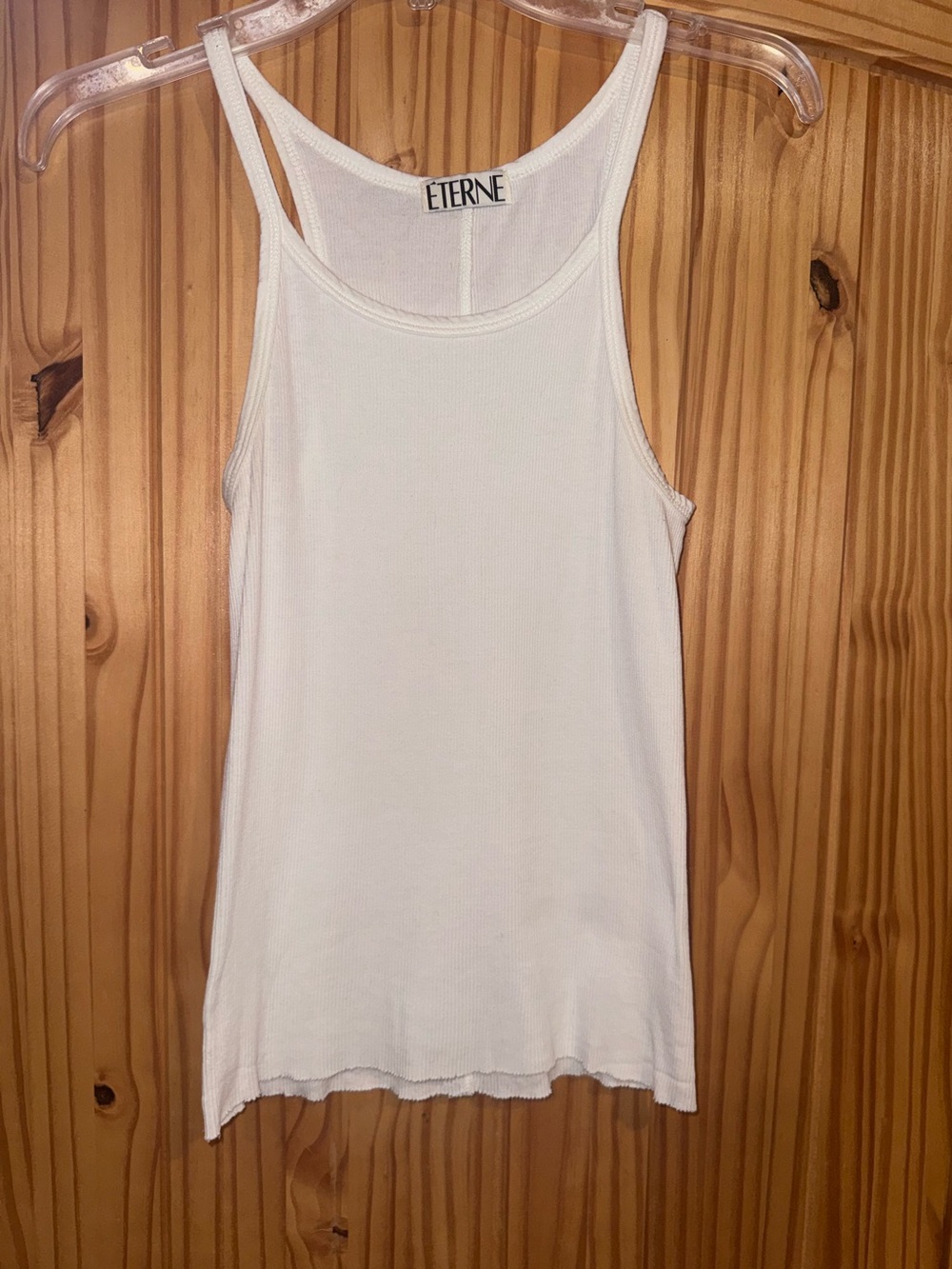 Eterne White Tank Top